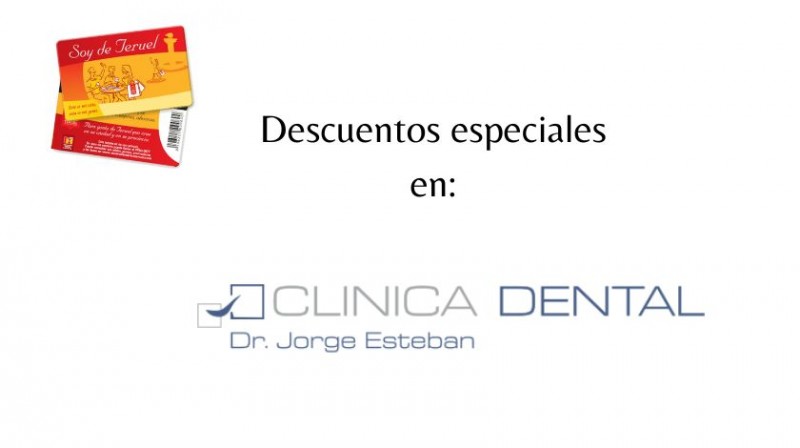 Descuentos especiales en la Clínica Dental Jorge Esteban